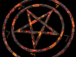 pentagramas do diabo Modelo 3D