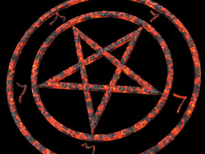 devil pentagrams Modello 3D