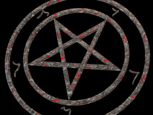 devil pentagrams Modello 3D