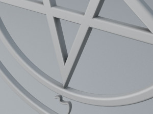 devil pentagrams Modello 3D