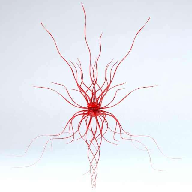 fantasy virus 3D Model .c4d .max .obj .3ds .fbx .stl .blend 