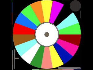 fortune wheel high poly 3D Model