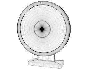 fortune wheel high poly 3D Model