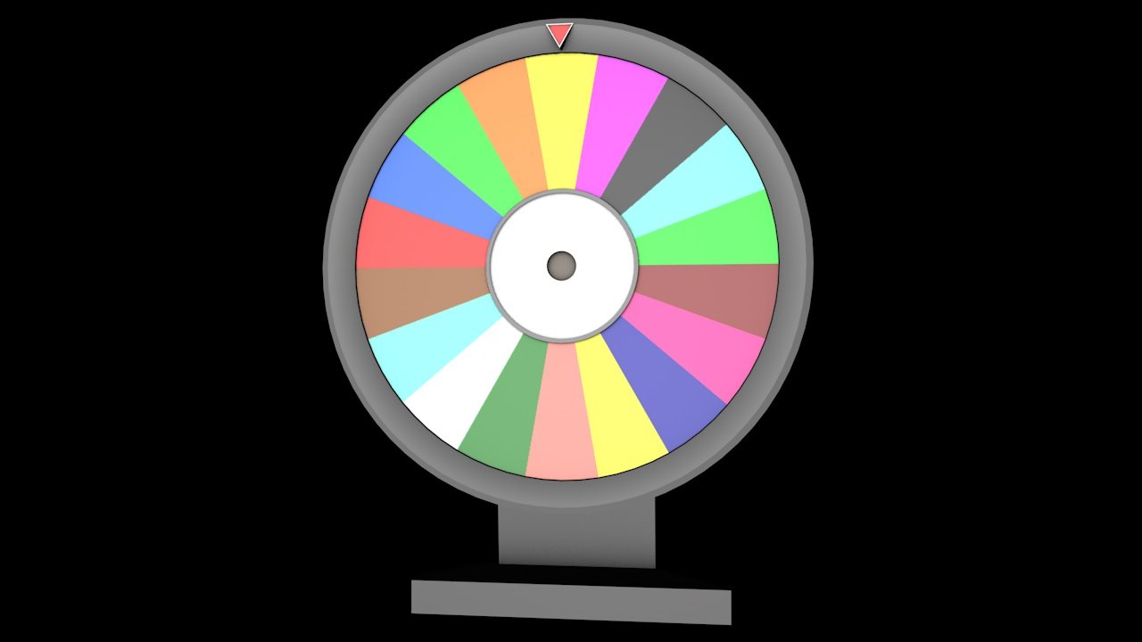 Fortune Wheel Low Poly 3d Model In Other 3dexport