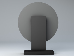 fortune wheel low poly Model 3D