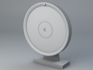 fortune wheel low poly Model 3D