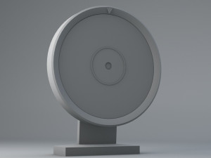 fortune wheel low poly Model 3D