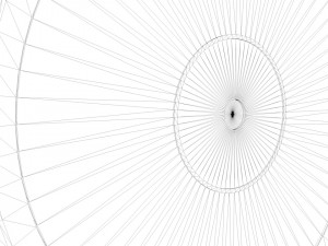 fortune wheel low poly Model 3D