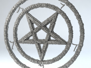 sci fi shapes - the summoner 3D Model