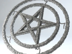 kształty science fiction - przywoływacz Model 3D