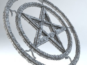 sci fi shapes - the summoner 3D Model