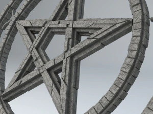 kształty science fiction - przywoływacz Model 3D