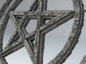 kształty science fiction - przywoływacz Model 3D