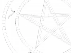 kształty science fiction - przywoływacz Model 3D