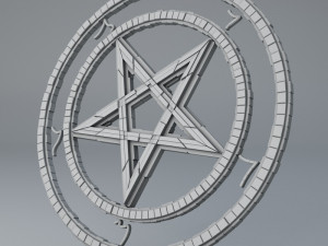 sci fi shapes - the summoner 3D Model