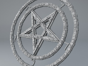 sci fi shapes - the summoner 3D Model