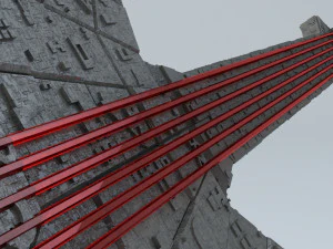 sci-fi shapes - the electrica 3D Model