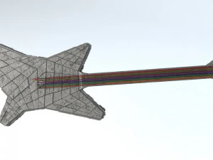 sci-fi shapes - the electrica 3D Model