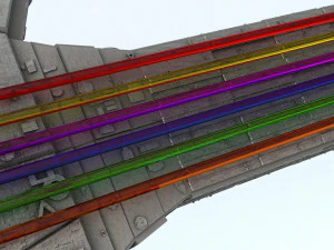 sci-fi shapes - the electrica 3D Model
