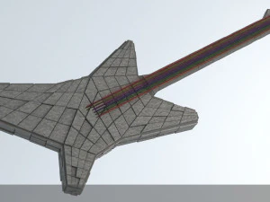 sci-fi shapes - the electrica 3D Model