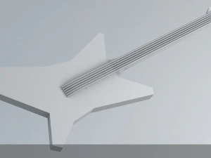 sci-fi shapes - the electrica 3D Model