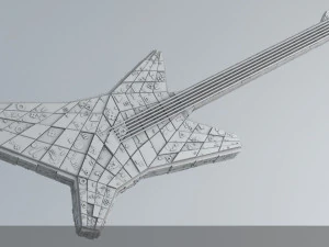 sci-fi shapes - the electrica 3D Model