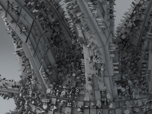 sci -fi shapes - the parasite 3Dモデル