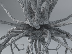 sci -fi shapes - the parasite 3Dモデル