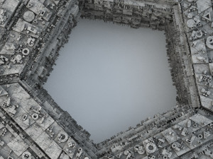 sci -fi shapes - the pentagon 3D 模型