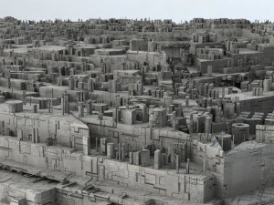 sci -fi shapes - the pentagon 3D Model