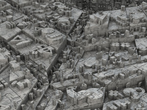 sci -fi shapes - the pentagon 3D 模型