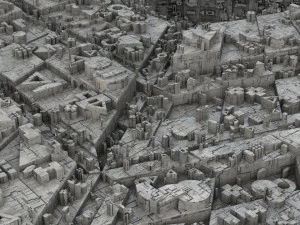 sci -fi shapes - the pentagon 3D Model