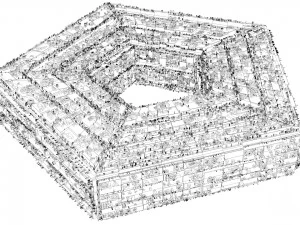 sci -fi shapes - the pentagon 3D Model