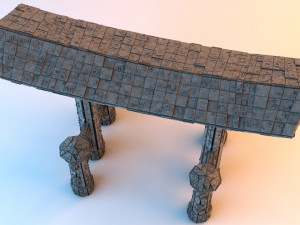 sci-fi shapes - the torii low-poly 3D Model