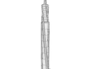 sci fi shapes - dystopia building 5 3D Model
