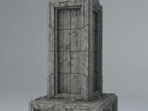 विज्ञान फाई आकृतियाँ - डायस्टोपिया बिल्डिंग 6 3D मॉडल