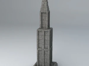 विज्ञान फाई आकृतियाँ - डायस्टोपिया बिल्डिंग 6 3D मॉडल