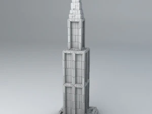 विज्ञान फाई आकृतियाँ - डायस्टोपिया बिल्डिंग 6 3D मॉडल