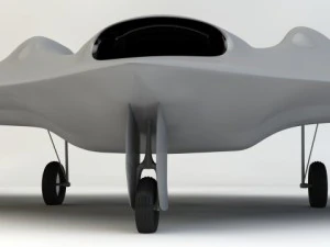 rq170 sentinel drone 3D Model