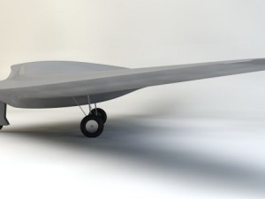 rq170 sentinel drone Model 3D