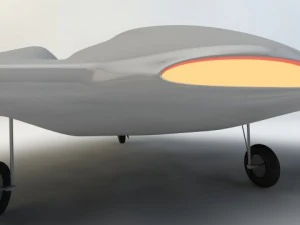 rq170 sentinel drone 3D Model