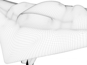 rq170 sentinel drone Model 3D