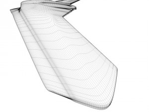 rq170 sentinel drone Model 3D