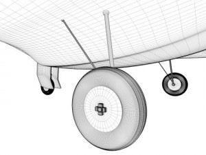 rq170 sentinel drone Model 3D