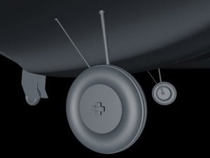 rq170 sentinel drone Model 3D