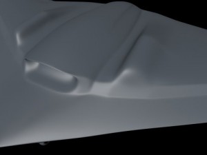 rq170 sentinel drone Model 3D
