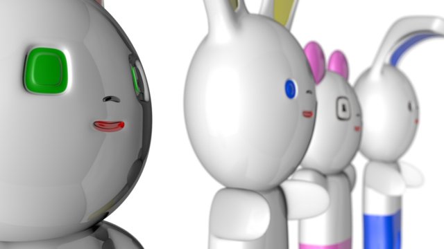japanese style kawaii figures Modello 3D .c4d .max .obj .3ds .fbx .stl .blend 