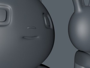 japanese style kawaii figures Modello 3D