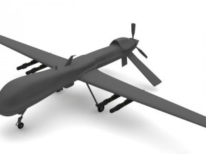 predator type drones Modelo 3D