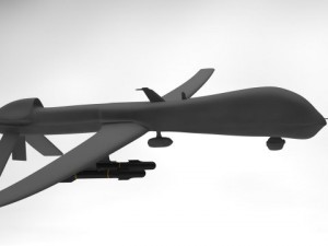 predator type drones Modelo 3D